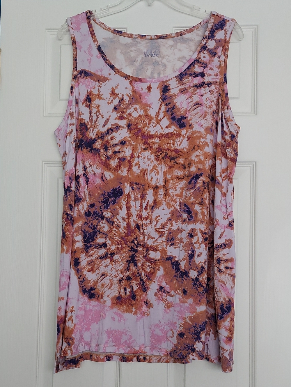 Logo Layers By Lori Goldstein Tunic Tank Top